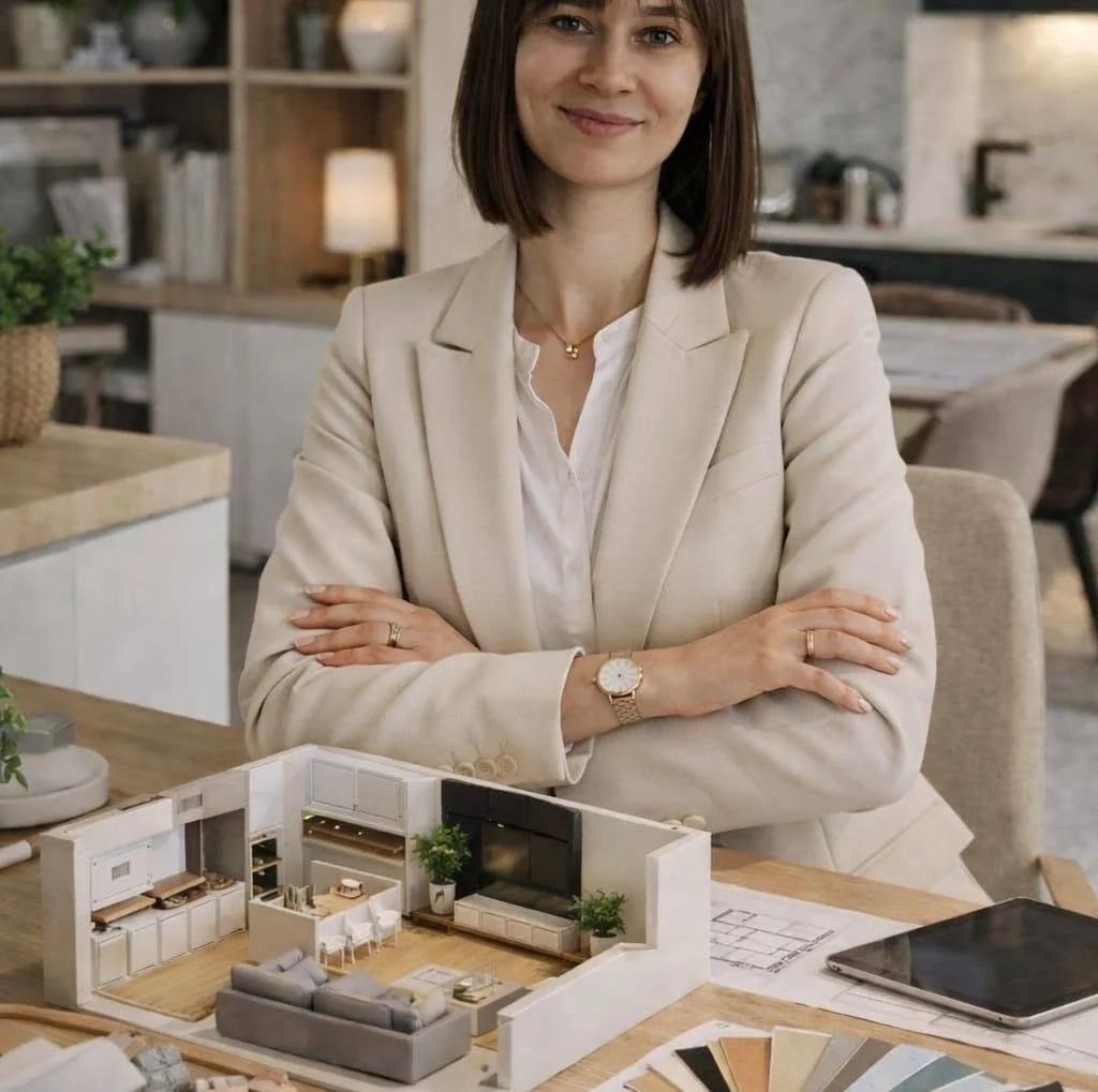 Katarzyna Niebudek przy projektach wnętrz